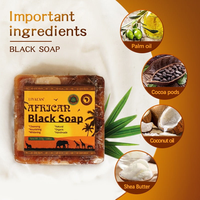 Black Soap Magic Anti Taches - Face Bath Deep Cleansing Exfoliating