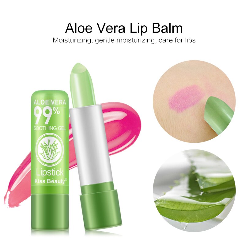 Aloe Lipstick Color Changing