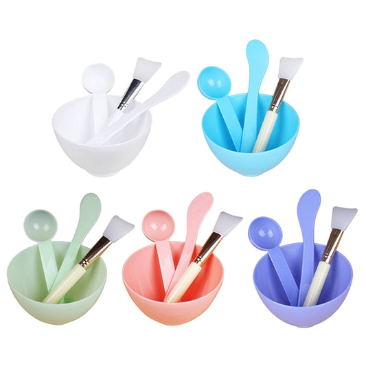 4PCS Face Mask Mixing Bowl Set