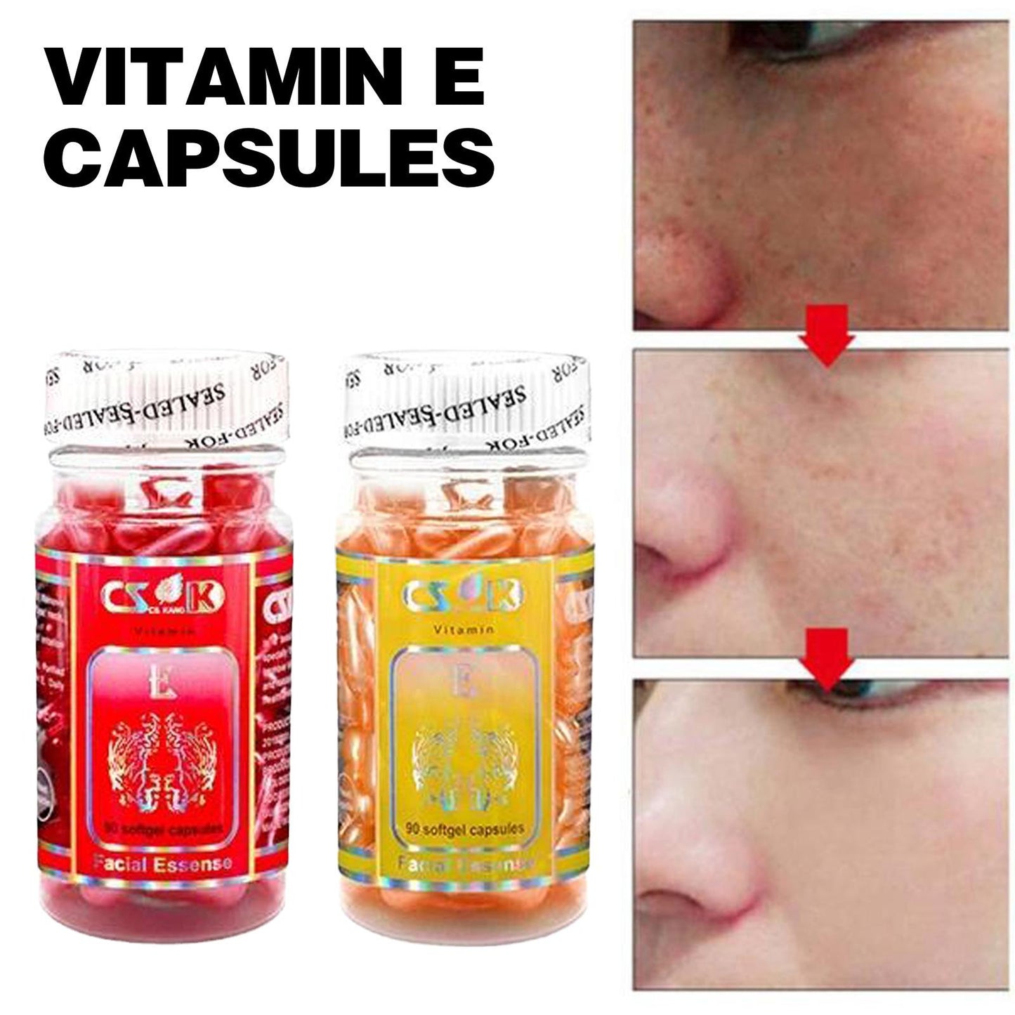 90pcs Vitamin E Capsules Spot