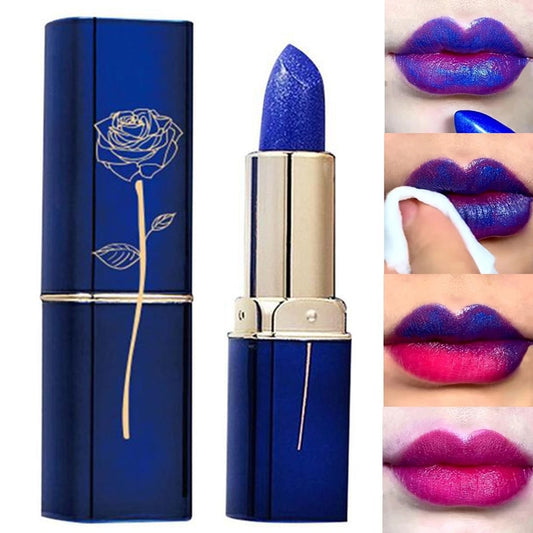 Blue Rose Lipstick Temperature Color Changing