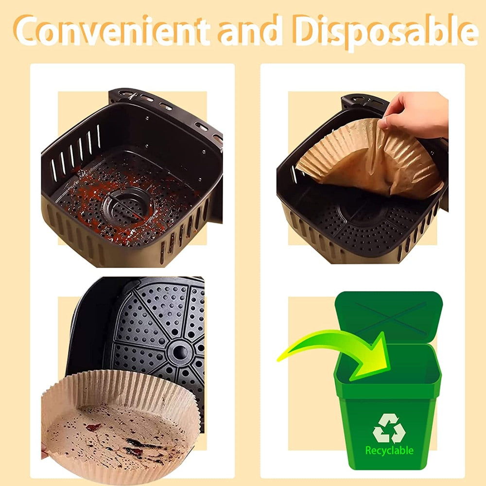 Air Fryer Disposable Paper Liner Non-Stick